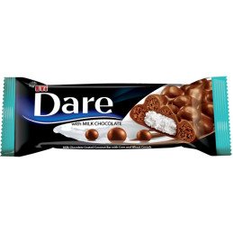 Batonėlis Dare Caramel, su kokosu ir dribsniais, 28 g