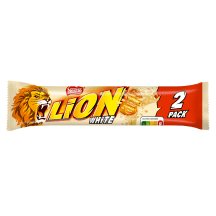Batonėlis NESTLE LION WHITE 2 PACK, 60 g