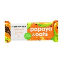 Batonėlis su papaja THE BEGINNINGS, 40 g