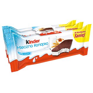 Batonėlis su pienu KINDER MILK SLICE, /pak., 84 g