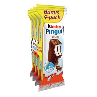 Batonėlis su pienu KINDER PINGUI, /pak., 4 x 30 g