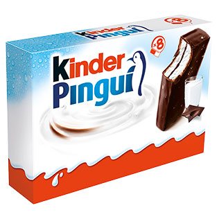 Batonėlis su pienu KINDER PINGUI, /pak., 8 x 30 g