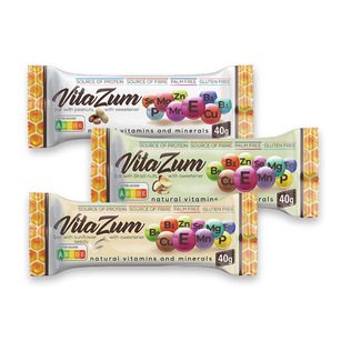 Batonėlis VITAZUM, 40 g