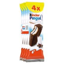 Batonėlių rinkinys KINDER PINGUI, 120 g