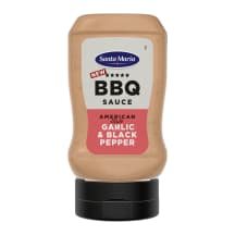 BBQ padažas SM GARLIC & BLACK PEPPER, 280 g