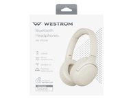 Belaidės ausinės WESTROM Creamy