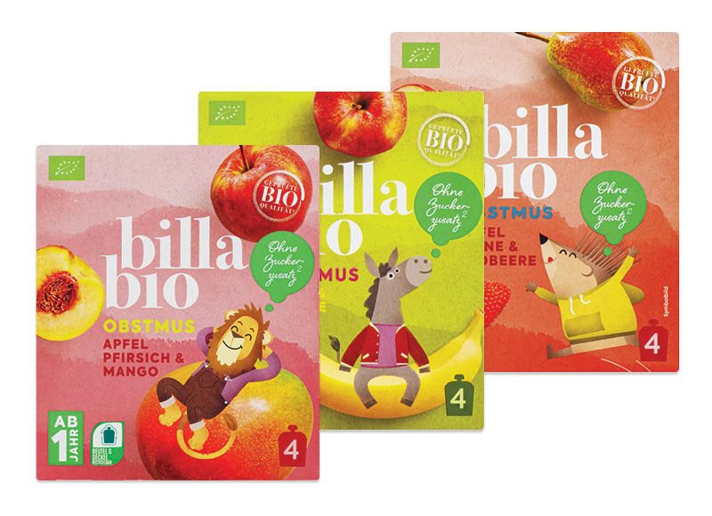 BILLA BIO tyrelė, 360 g