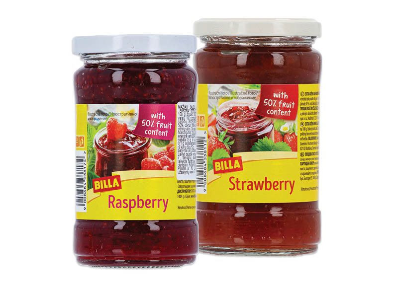 BILLA džemas, 340 g