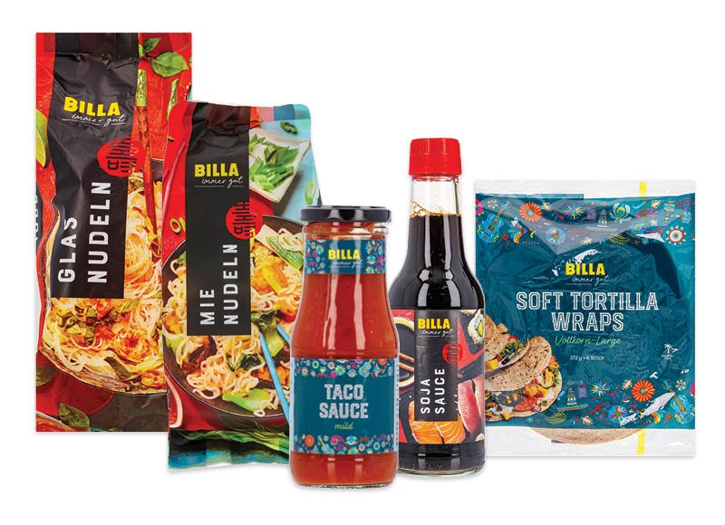 BILLA PASAULIO VIRTUVĖS produktams