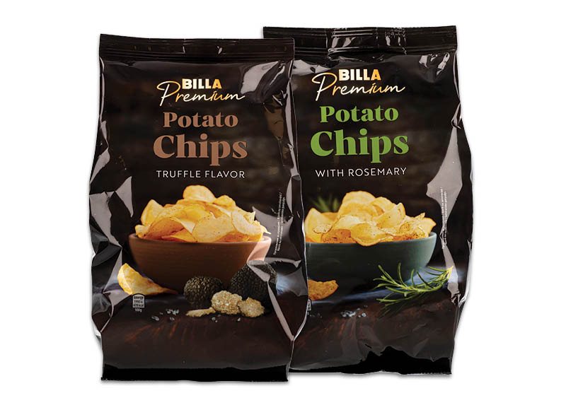 BILLA PREMIUM bulvių traškučiai, 100 g