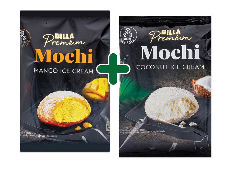 BILLA PREMIUM ledai MOCHI, 50 g