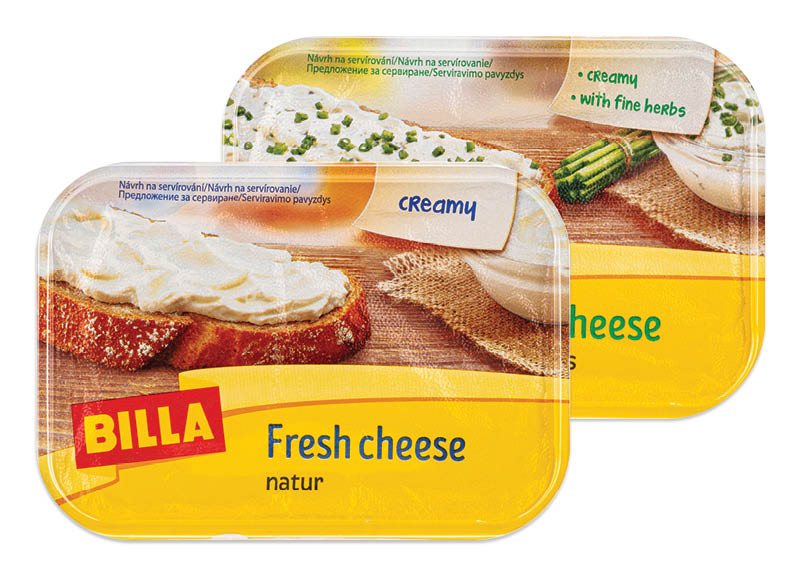 BILLA šviežias sūris, 200 g