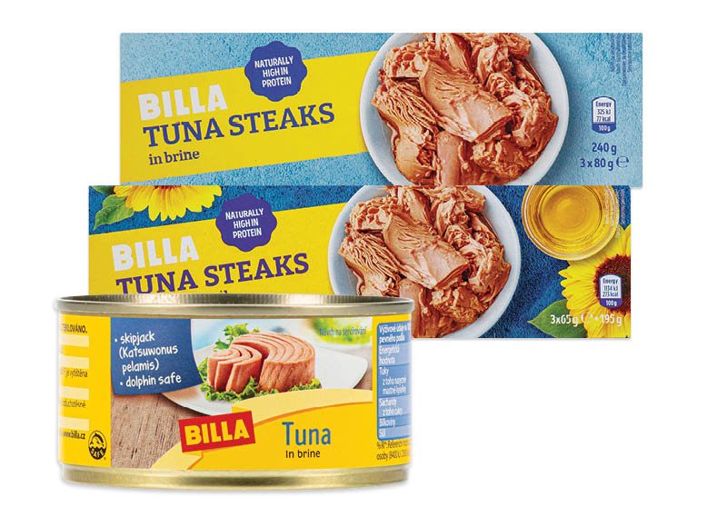 BILLA tunams, 185 g