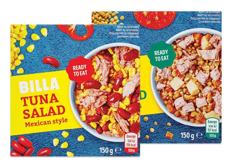 BILLA tuno salotos, 150 g
