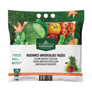 Birios universalios RUDENINĖS trąšos AGRONOM, 4 kg