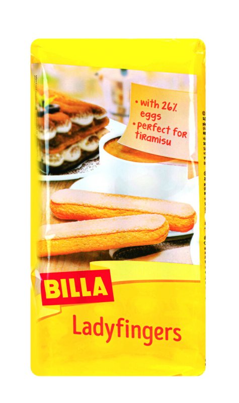 Biskvitiniai piršteliai BILLA, 400 g