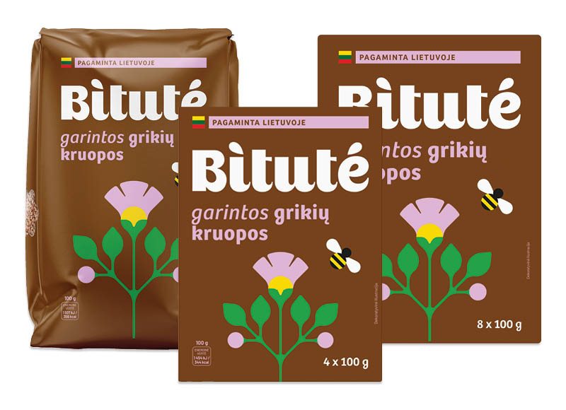 BITUTĖ grikių kruopoms
