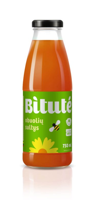 BITUTĖ obuolių sultys, 750 ml