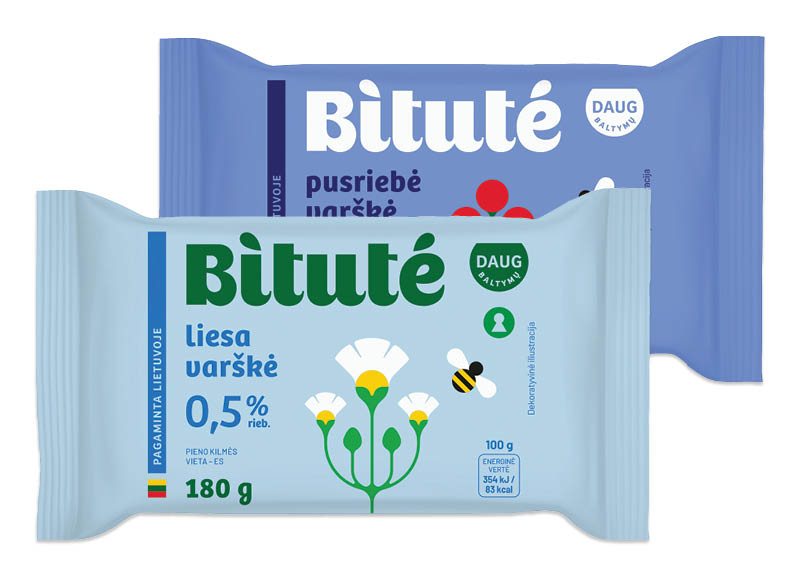 BITUTĖ varškė, 180 g