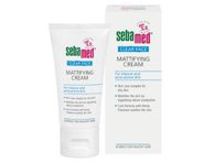 Blizgumą mažinantis veido kremas probleminei odai SEBAMED CLEAR FACE, 50 ml
