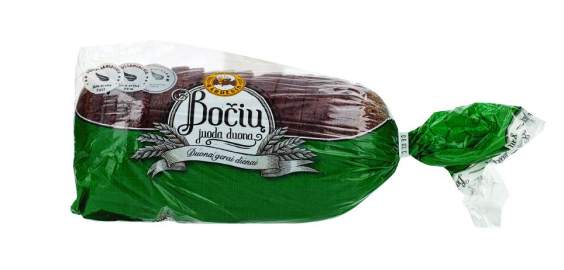 BOČIŲ juoda duona, 800 g