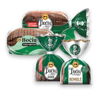 BOČIŲ juodai duonai GARDĖSIS (4 rūš.), 420 g, 500 g, 800 g, 400 g
