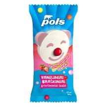 Brašk. valg. ledai su kr. guma POLS, /56g, 89 ml