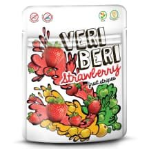 Braškinės juostelės VERI BERI, 50 g