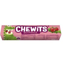 Braškių kramtomieji saldainiai, CHEWITS, 29 g