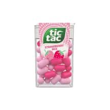Braškių skonio saldainiai TIC TAC, 18 g