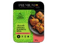 Broiler. šlaunelių mėsa PREMIUM su brandintų pipirų marinatu, 500 g