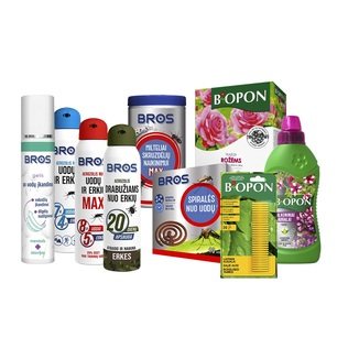 BROS ir BIOPON prekėms (įv. rūšių)