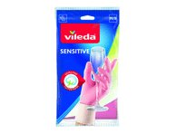 Buitinės pirštinės VILEDA SENSITIVE (M dydis), 1 vnt