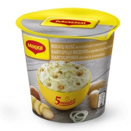 Bulvių košė MAGGI su svogūnais ir skrebučiais, 59 g