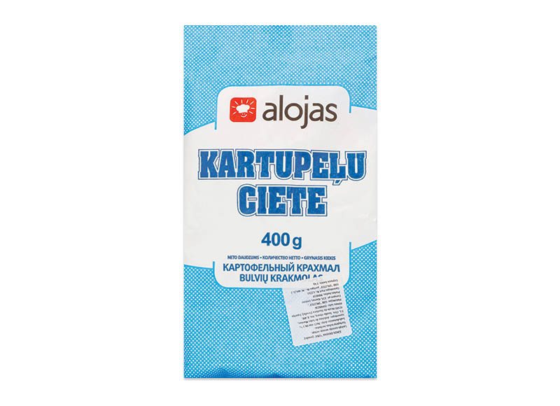 Bulvių krakmolas ALOJAS, 400 g