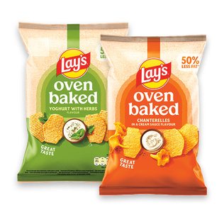 Traškučiai LAY'S OVEN BAKED, 180 g