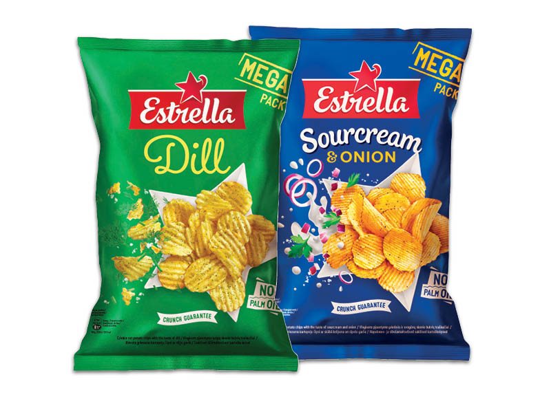 Bulvių traškučiai ESTRELLA, 200 g