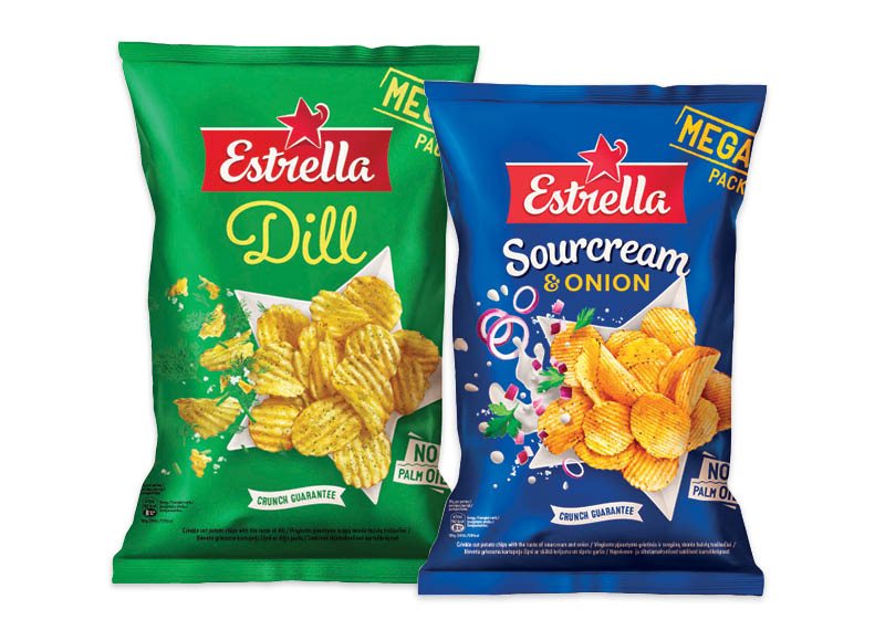 Bulvių traškučiai ESTRELLA, 250 g
