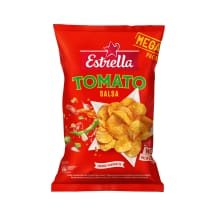 Bulvių traškučiai ESTRELLA pomidorų sk., 250 g