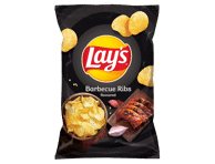 Bulvių traškučiai LAY'S, grilyje keptų šonkauliukų skonio, 130 g