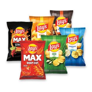Bulvių traškučiai LAY’S (įv. rūšių), 130 g