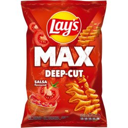 Bulvių traškučiai LAYS MAX salsos padažo skonio, 120 g