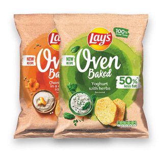 Bulvių traškučiai LAY’S OVEN BAKED, 2 rūšių, 180 g