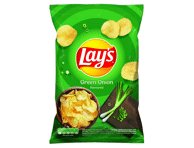 Bulvių traškučiai LAY'S, svogūnų laiškų skonio, 130 g