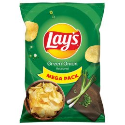 Bulvių traškučiai LAY'S žaliųjų svogūnų sk., 180 g