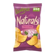 Bulvių traškučiai NATURALS GARLIC&HERBS, 100 g