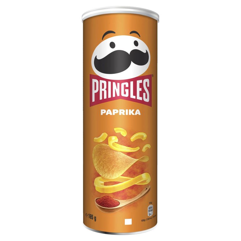 Bulvių traškučiai PRINGLES Paprika Summer, 165 g