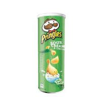 Bulvių traškučiai PRINGLES SOUR CREAM & ONION MAXIMUS, 165 g