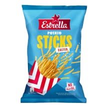 Bulvių traškučiai su dr. ESTRELLA STICKS, 70 g