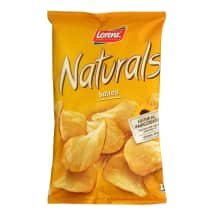 Bulvių traškučiai su druska NATURALS, 100 g